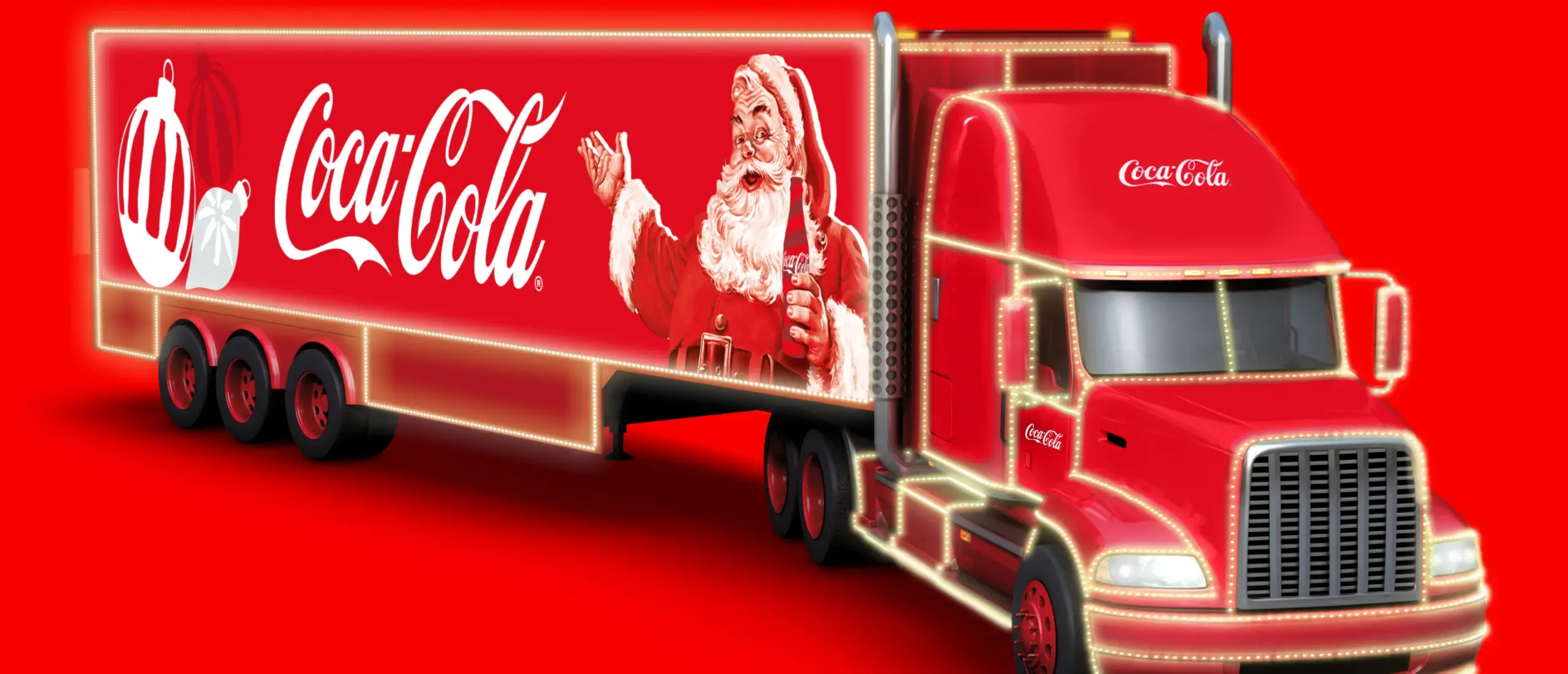 Coca Cola Truck Brings Holiday Cheer Across the UK