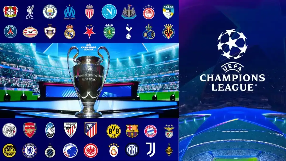 champions league standings — GB news