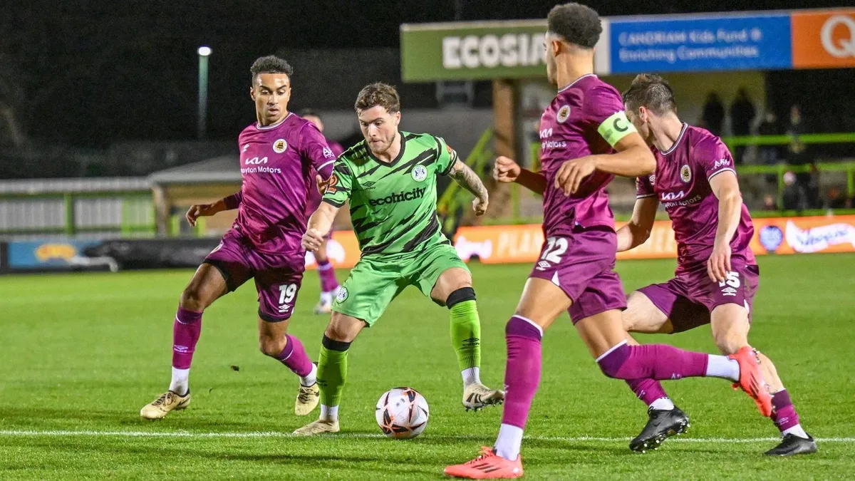 forest green vs boston united — GB news
