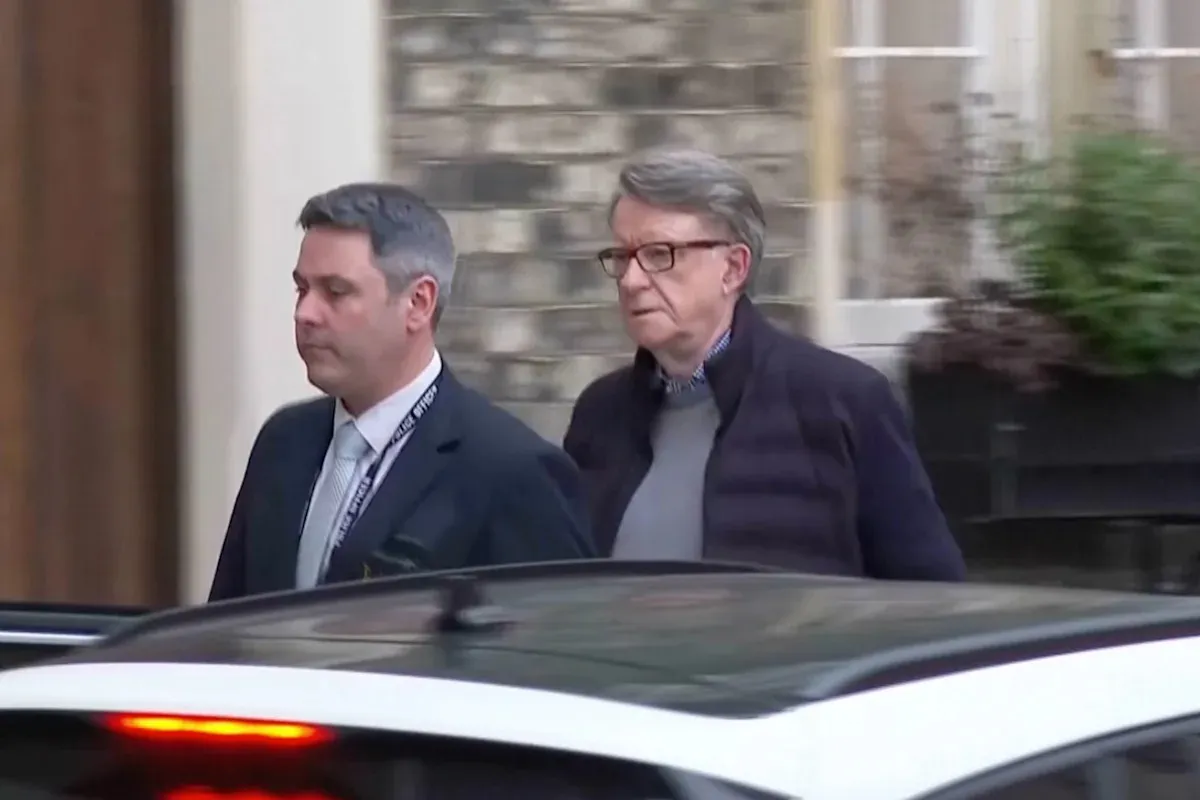 peter mandelson arrest — GB news