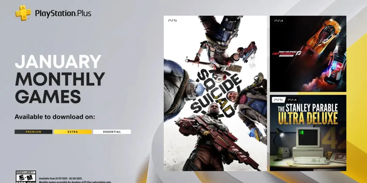 playstation plus monthly games — GB news