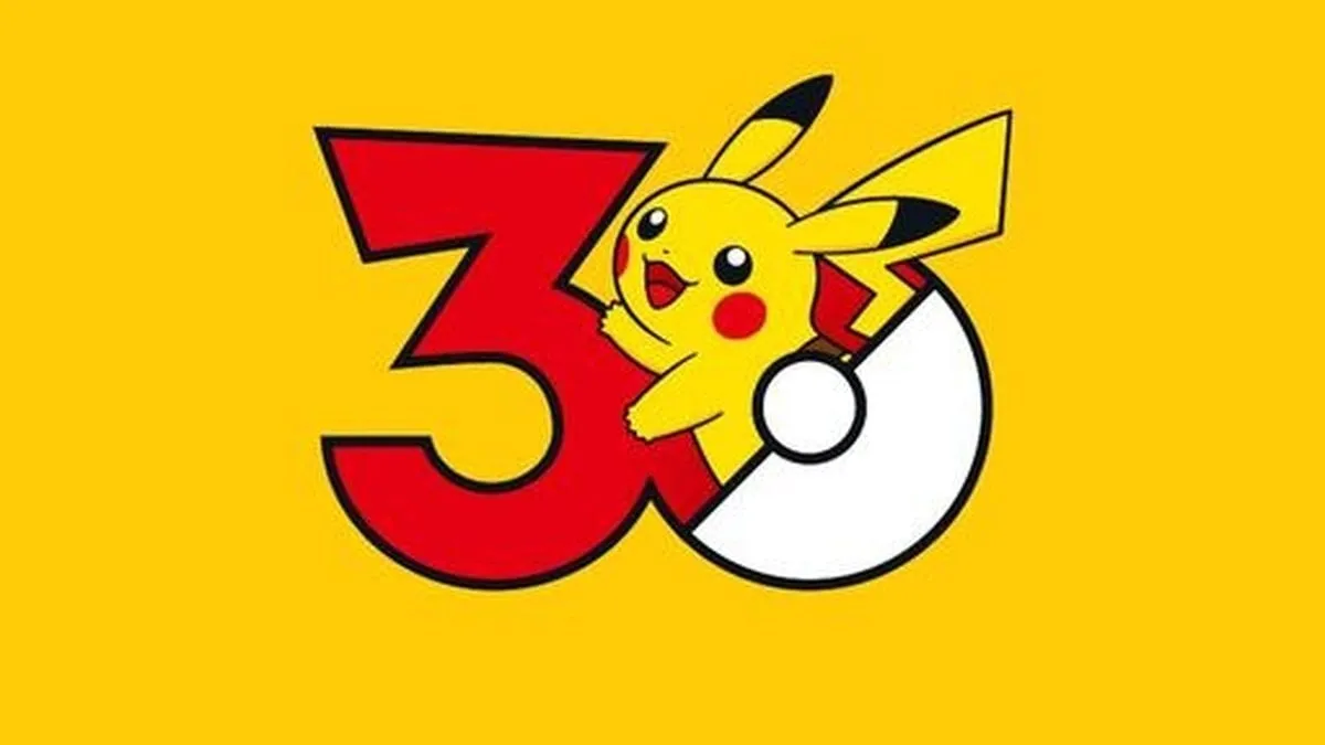pokémon 30th anniversary logos — GB news