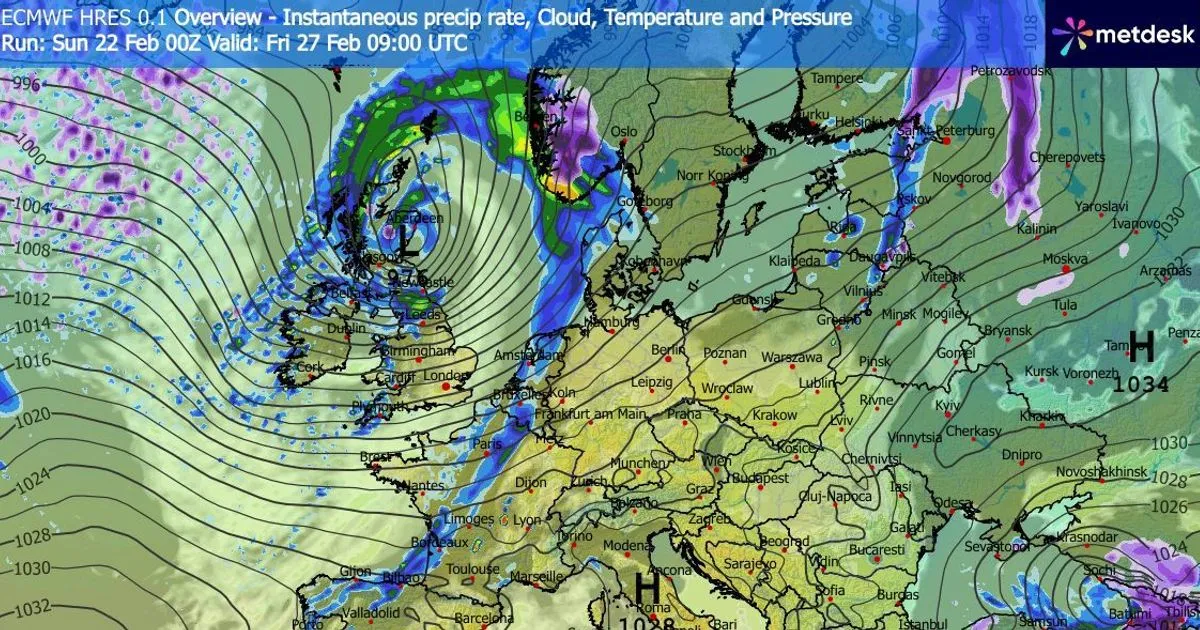 uk snow forecast — GB news