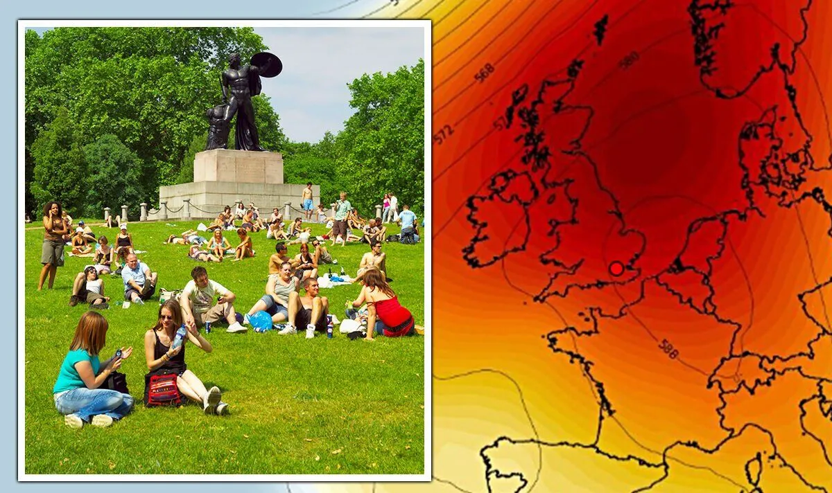 uk weather forecast 19c heat — GB news