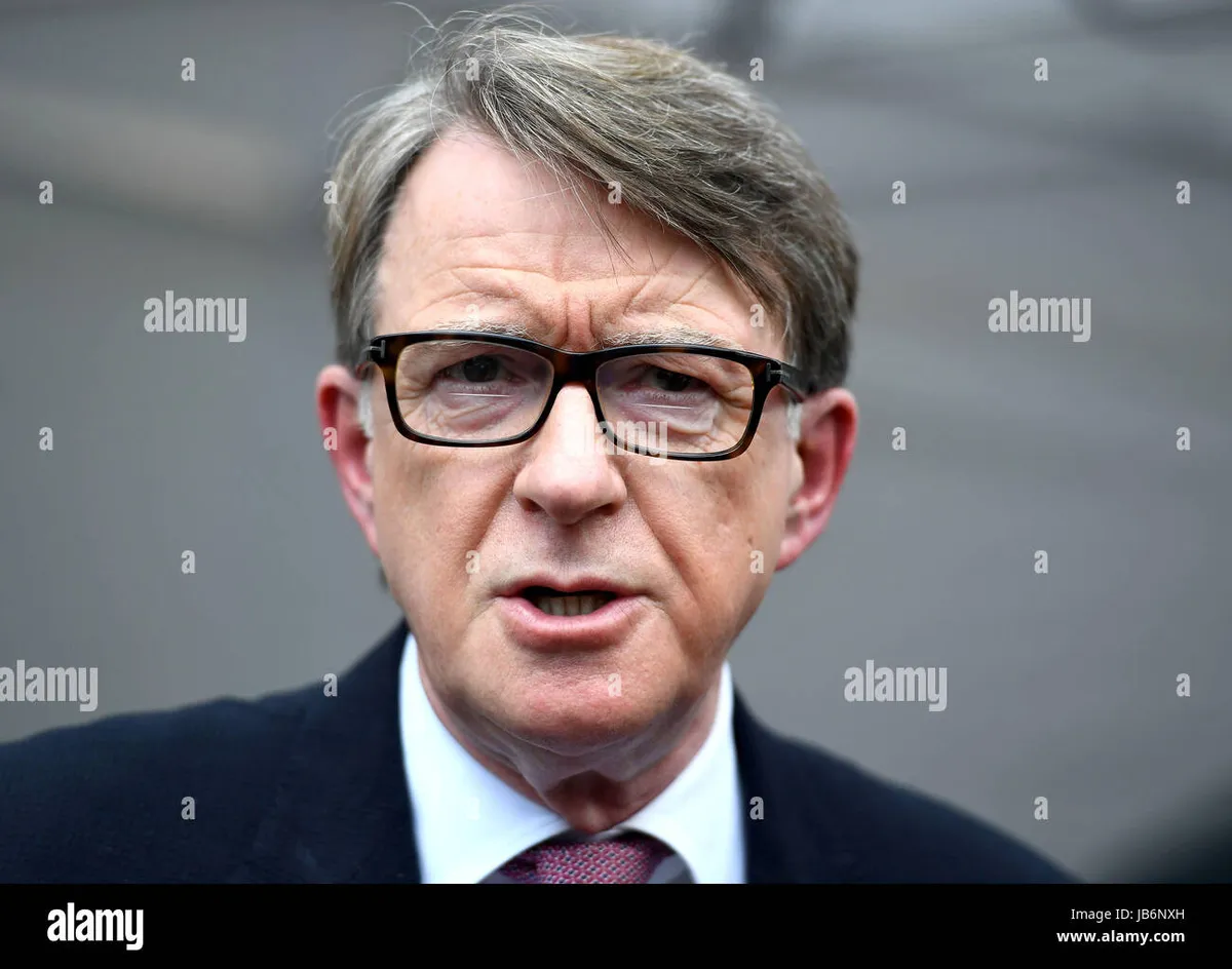 who is peter mandelson — GB news