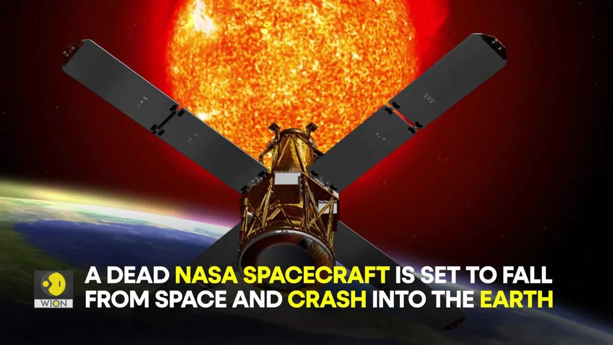 nasa satellite crash — GB news
