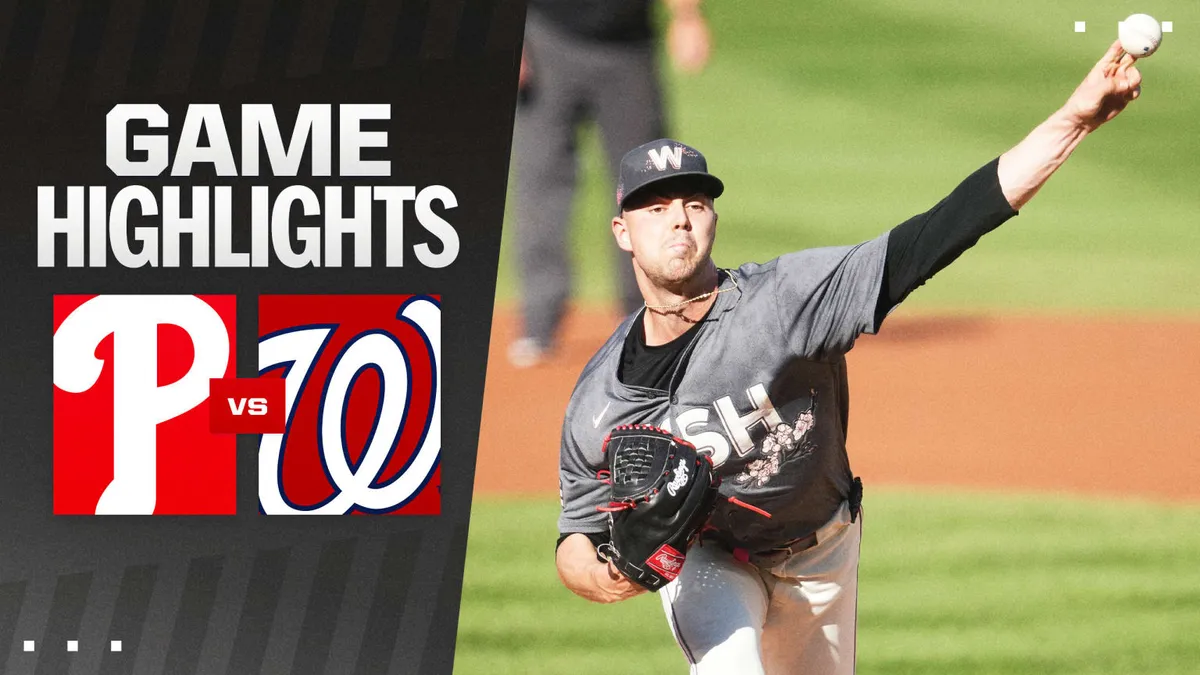 phillies vs nationals — GB news