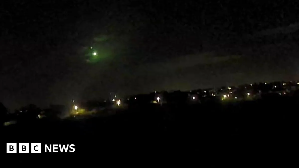 meteor fireball — GB news