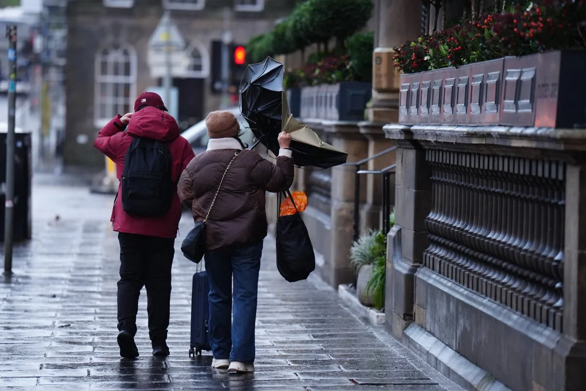 storm dave weather warnings met office — GB news
